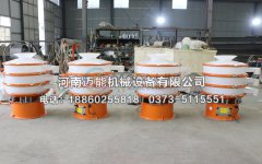 濟南4臺四氧化三鉛塑料振動篩已發貨，請馮經理注意查收！